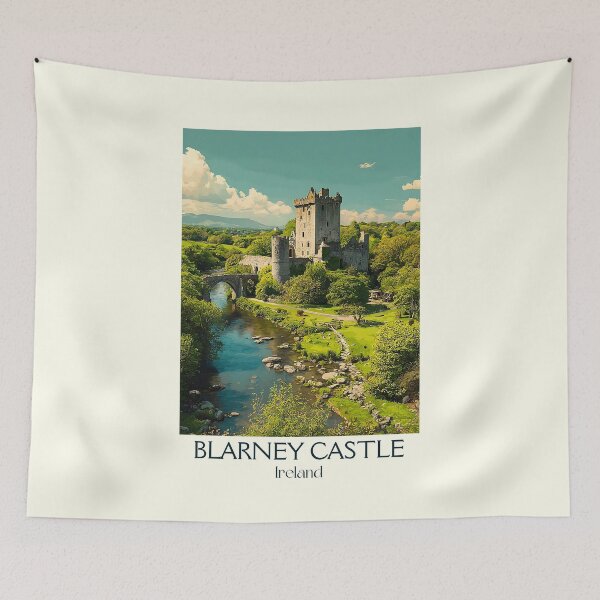 Item preview, Blarney Castle Poster – Ivy Walls & Enchanted Grounds designed and sold by TuncGK.