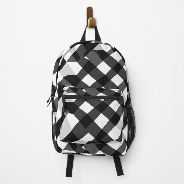 Item preview, Broken Black and White Check  - Summer 2025 Geometric funnny design designed and sold by WorldByEsi.