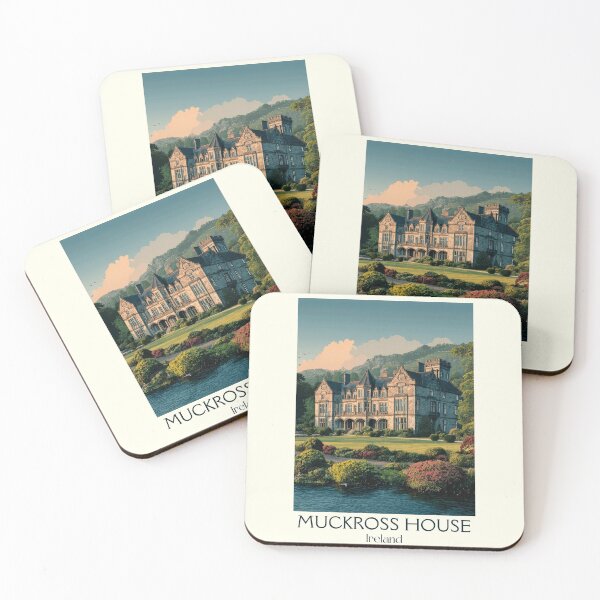 Item preview, Muckross House Poster – Manor Among the Mountains designed and sold by TuncGK.