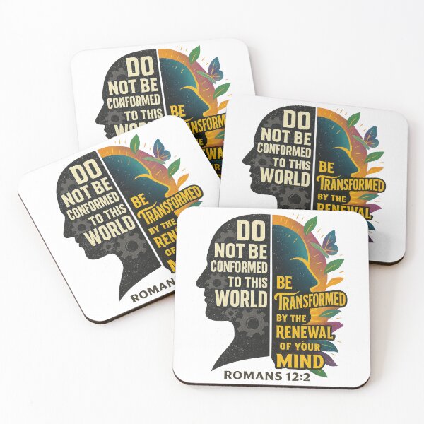 Item preview, Romans 12:2 – Be Transformed by the Renewal of Your Mind designed and sold by SimplySelim.