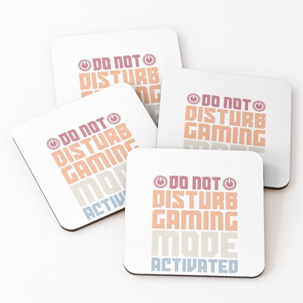 Item preview, do not disturb gaming mode activated designed and sold by theflowergirl14.