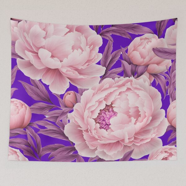 Item preview, Lavender Dreams – Elegant Peony Pattern for Soft & Feminine Style designed and sold by branaghbel.