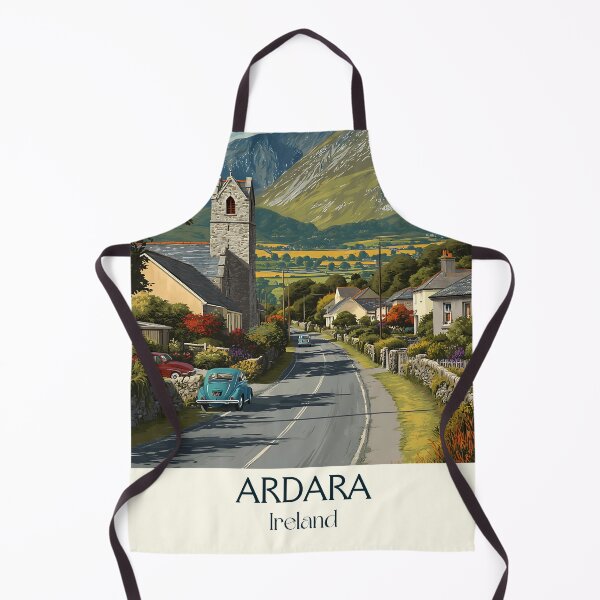 Item preview, Ardara Poster – Church Tower & Rolling Donegal Hills designed and sold by TuncGK.