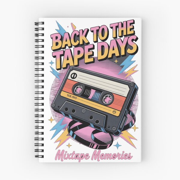 Artikelvorschau, ZURÜCK IN DIE TAGE DES TAPE - Retro-Grafik entworfen und verkauft von KrissGraphShop.