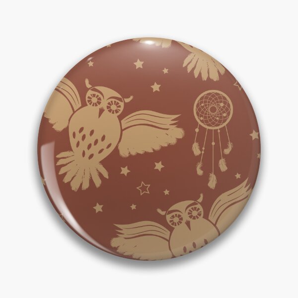 Item preview, owls and dreamcatchers – amber designed and sold by kobyakov.