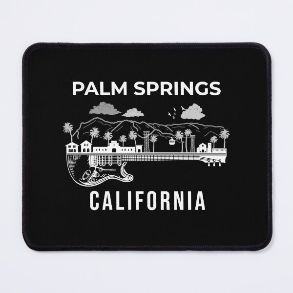 Artikelvorschau, Palm Springs Skyline Kalifornien Souvenir Palm Springs entworfen und verkauft von DSWShirts.