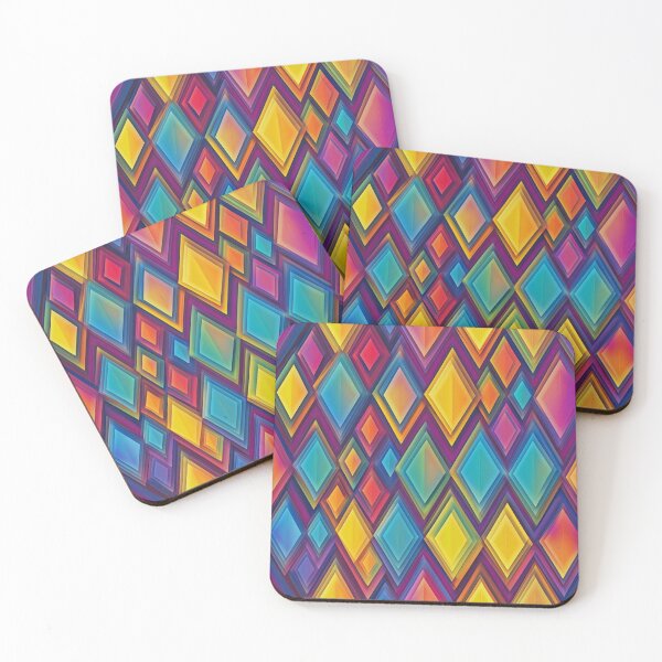 Item preview,  Crooked Check  - Summer 2025 Geometric design, rhombuses designed and sold by WorldByEsi.