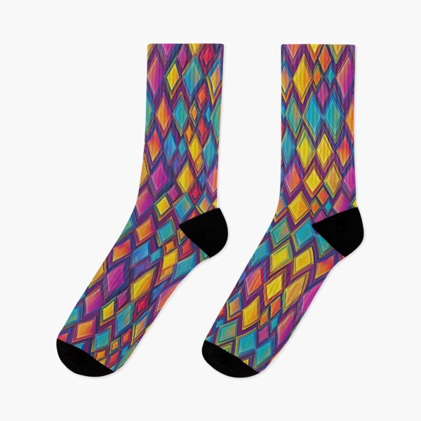 Item preview,  Crooked Check  - Summer 2025 Geometric design, rhombuses designed and sold by WorldByEsi.