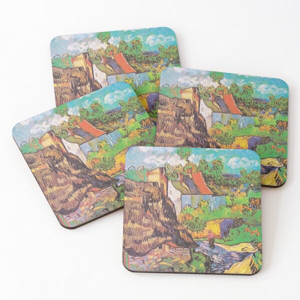Item preview, Van Gogh House at Auvers  designed and sold by PureVintageLove.