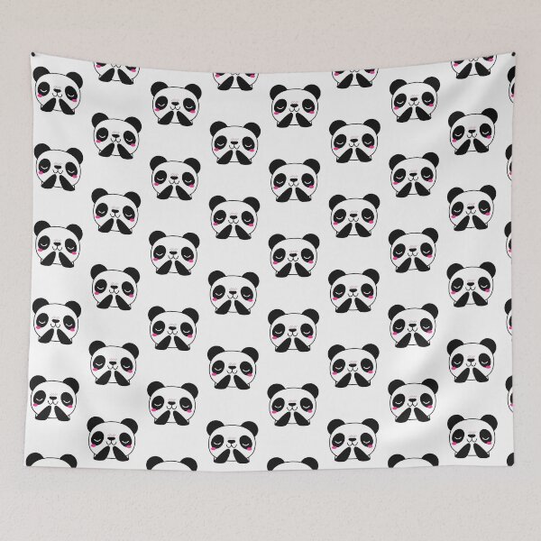 Item preview, Cute Kawaii Panda Face designed and sold by Blueprint&co.
