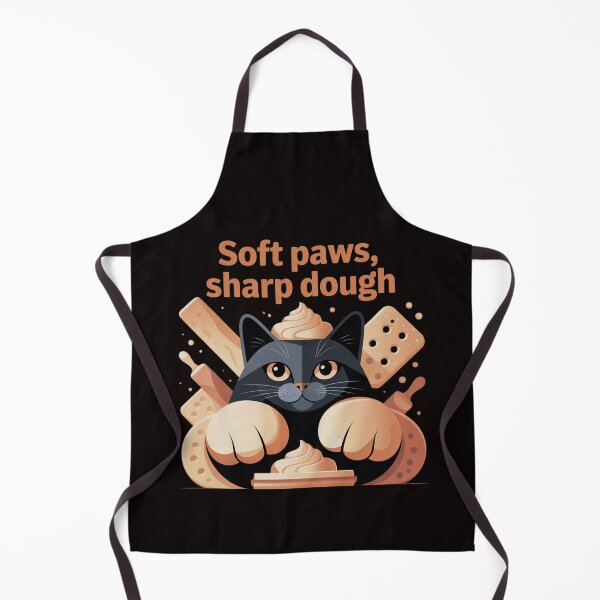 Item preview, Soft Paws Sharp Dough – Kitty Biscuits Bakery designed and sold by Slavicsoul.