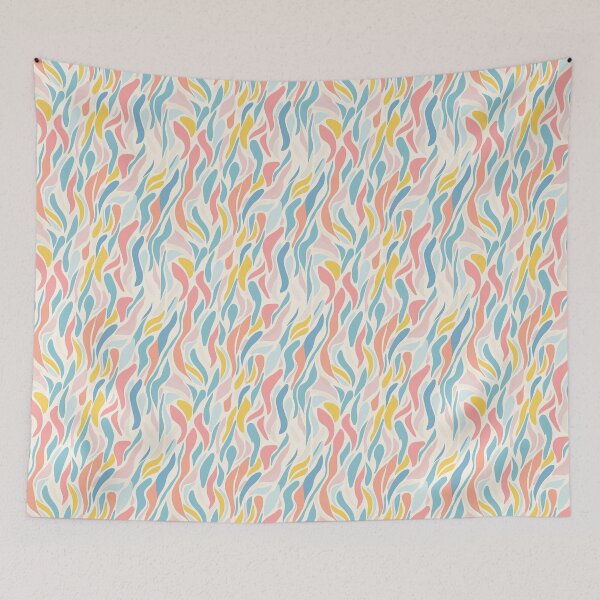 Item preview, Waves - Summer 2025 design, irregular pattern  designed and sold by WorldByEsi.
