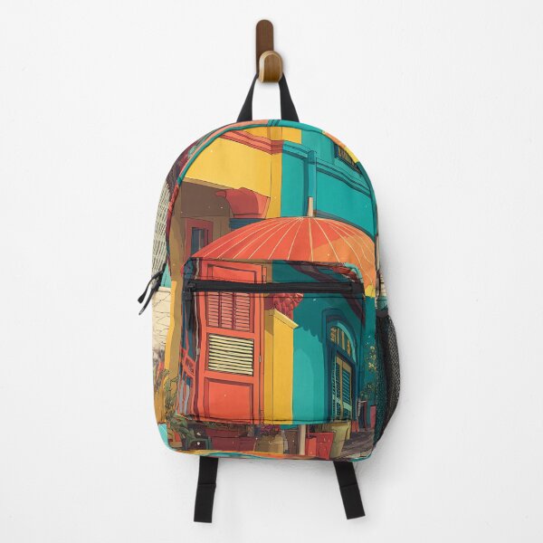 Item preview, Little India Poster – Vibrant Facades & Cultural Color designed and sold by TuncGK.