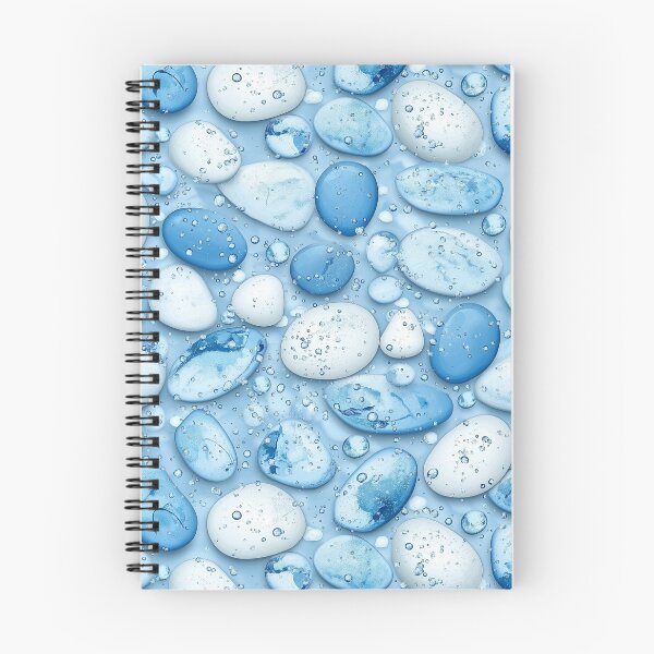 Item preview, Pebbles on the beach - Summer 2025 ocean sea design, irregular pattern designed and sold by WorldByEsi.