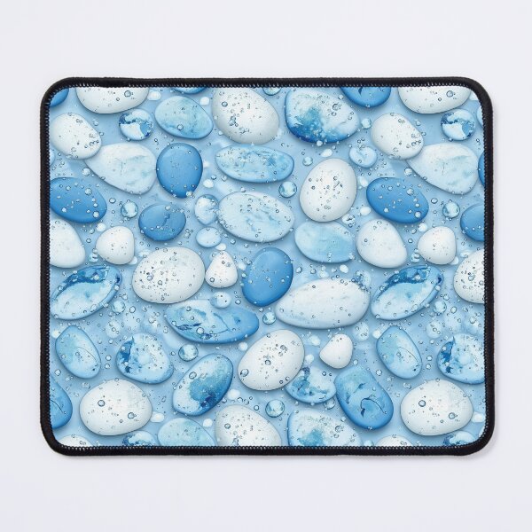 Item preview, Pebbles on the beach - Summer 2025 ocean sea design, irregular pattern designed and sold by WorldByEsi.