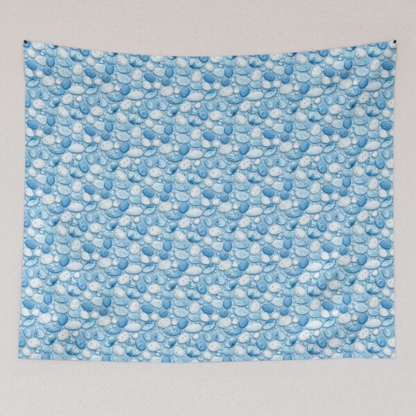 Item preview, Pebbles on the beach - Summer 2025 ocean sea design, irregular pattern designed and sold by WorldByEsi.