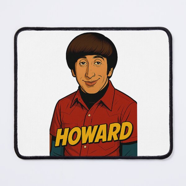 Item preview, The Big Bang Theory - Howard designed and sold by StickerPOP-now.