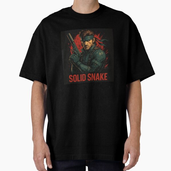 Item preview, Solid Snake - Metal Gear designed and sold by TheHorrorKingHD.