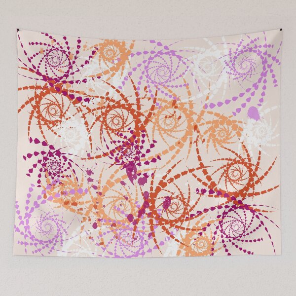 Item preview, Abstract Lesbian Pride Flag designed and sold by SapphicStore.