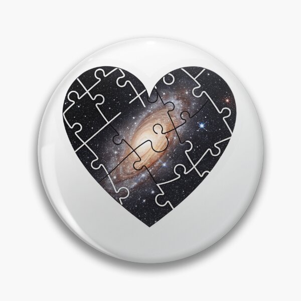 Item preview, Cosmic Puzzle Heart designed and sold by Lucky 777.