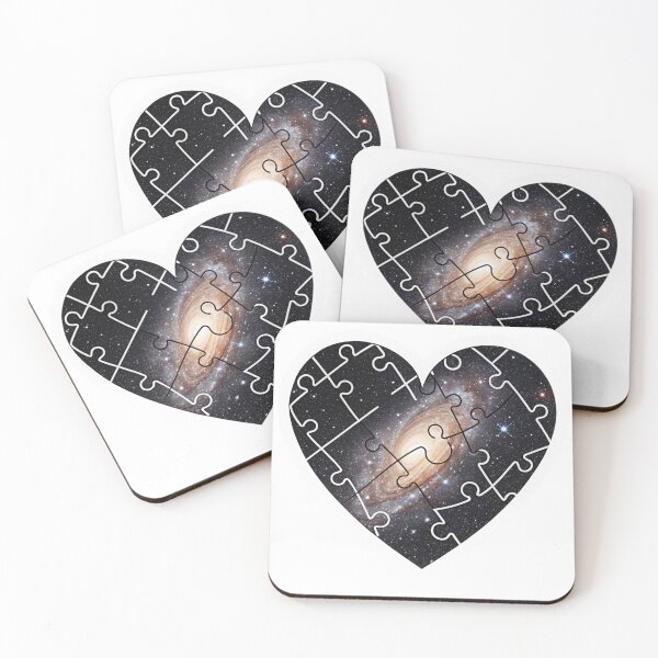 Item preview, Cosmic Puzzle Heart designed and sold by Lucky 777.