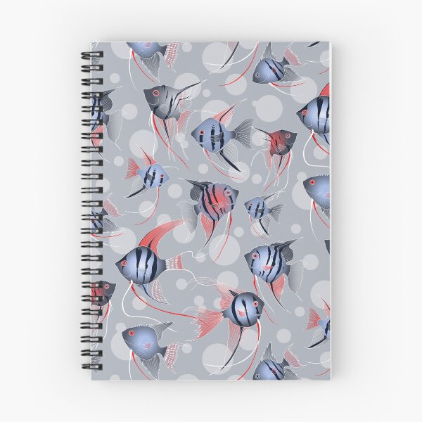 Item preview, angelfish - grey-red designed and sold by kobyakov.