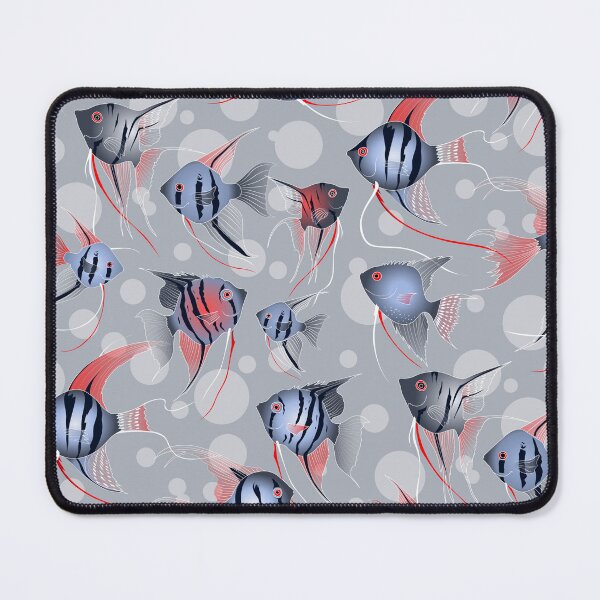 Item preview, angelfish - grey-red designed and sold by kobyakov.