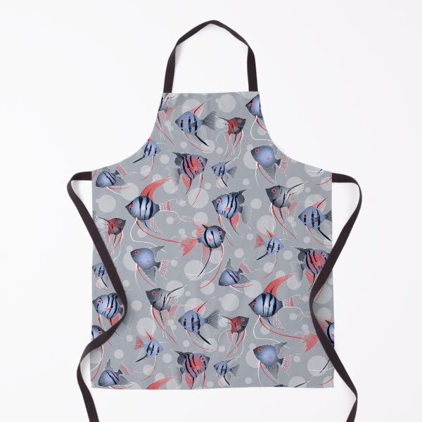Item preview, angelfish - grey-red designed and sold by kobyakov.