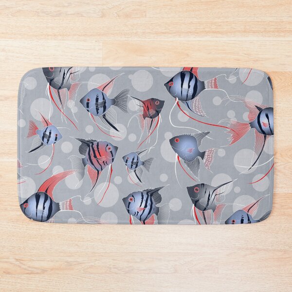 Item preview, angelfish - grey-red designed and sold by kobyakov.
