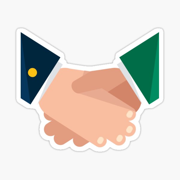 Handshake Joypixels Sticker - Handshake Joypixels Shake Hands