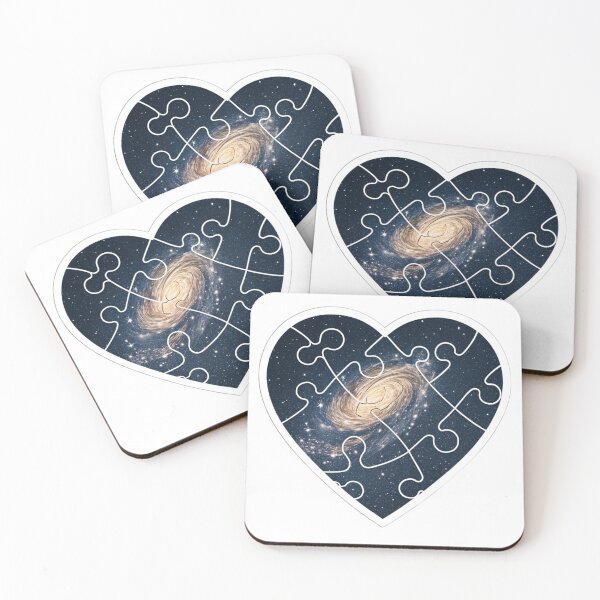 Item preview, Cosmic Puzzle Heart designed and sold by Lucky 777.
