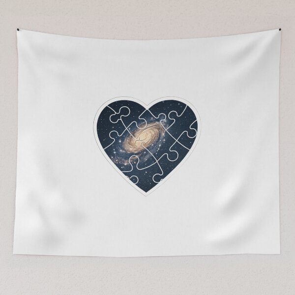 Item preview, Cosmic Puzzle Heart designed and sold by Lucky 777.