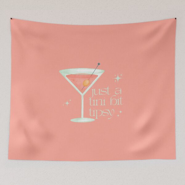 Item preview, Just A Tini Bit Tipsy designed and sold by Julianna Reyes Designs.