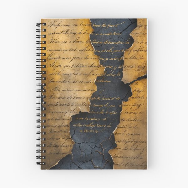 Item preview, Burned Manuscript Layers – Vintage Paper & Cracked Texture designed and sold by sneidere9dace.