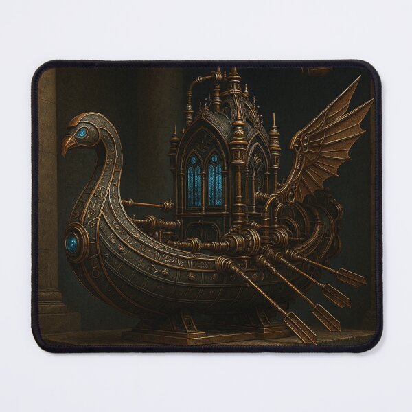 Item preview, Sacred Boat of Hathor in Gothic Steampunk Style designed and sold by VidyoeDesigns67.