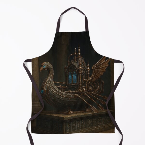 Item preview, Sacred Boat of Hathor in Gothic Steampunk Style designed and sold by VidyoeDesigns67.