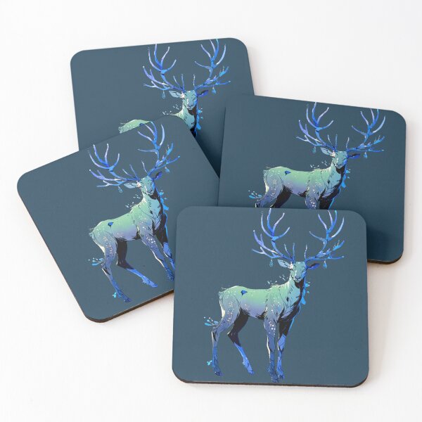 Item preview, Glacial Stag of the Frozen Vale designed and sold by Abracadabra92.