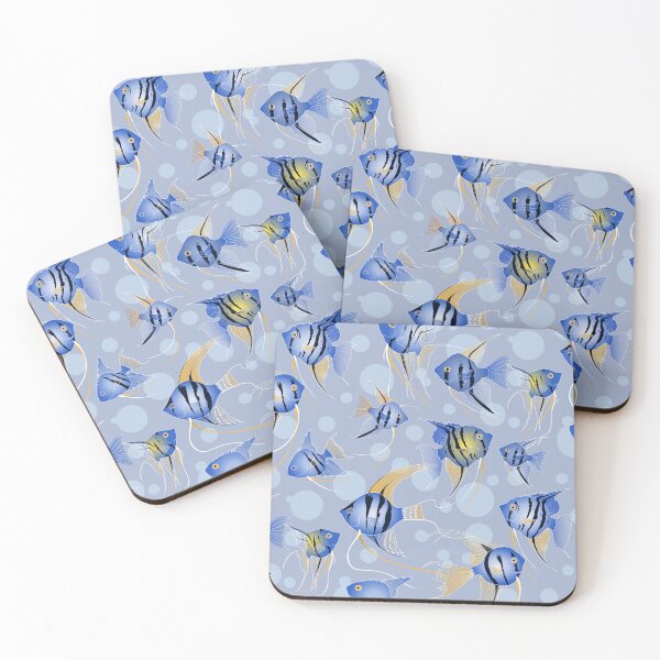 Item preview, angelfish light blue designed and sold by kobyakov.
