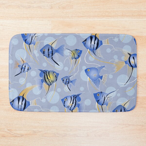 Item preview, angelfish light blue designed and sold by kobyakov.