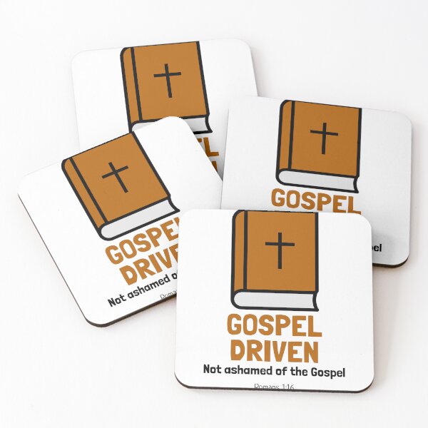Item preview, Gospel-Driven Shirt – Romans 1:16 Bible Verse – Christian Faith Apparel designed and sold by Stilll Waters Studio.
