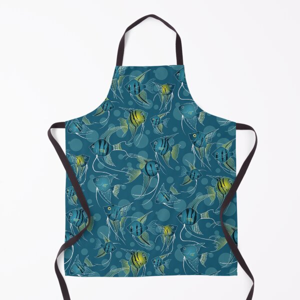 Item preview, angelfish light teal designed and sold by kobyakov.