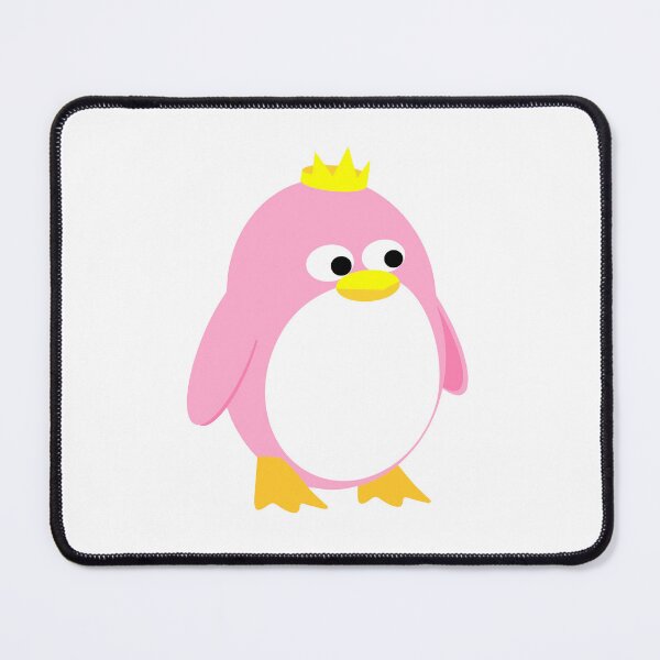 Item preview, Royal Kawaii Pink Penguin with Crown designed and sold by Blueprint&co.