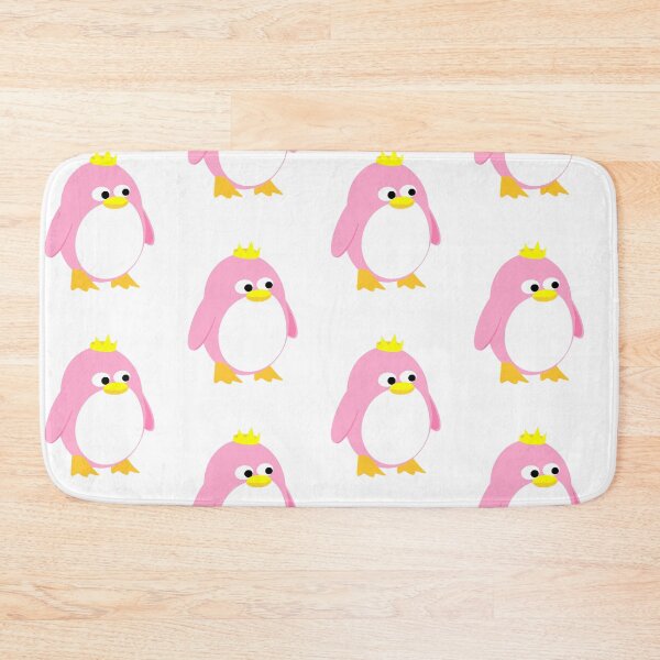 Item preview, Royal Kawaii Pink Penguin with Crown designed and sold by Blueprint&co.