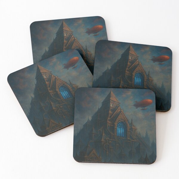 Item preview, Victorian Steampunk Dystopian Pyramid City designed and sold by VidyoeDesigns67.