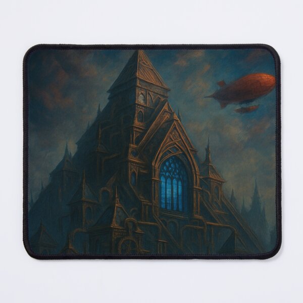 Item preview, Victorian Steampunk Dystopian Pyramid City designed and sold by VidyoeDesigns67.