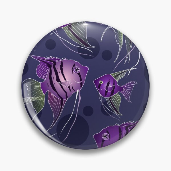 Item preview, angelfish - purple designed and sold by kobyakov.