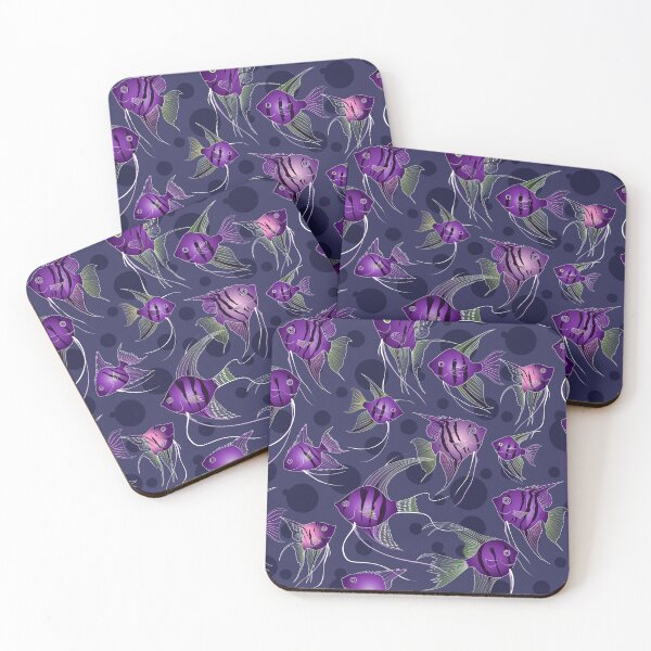 Item preview, angelfish - purple designed and sold by kobyakov.