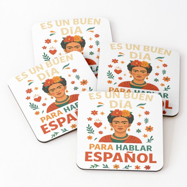 Item preview, It’s a Good Day to Speak Spanish | Frida Inspired Spanish Teacher Design designed and sold by Mi Clase Divertida.