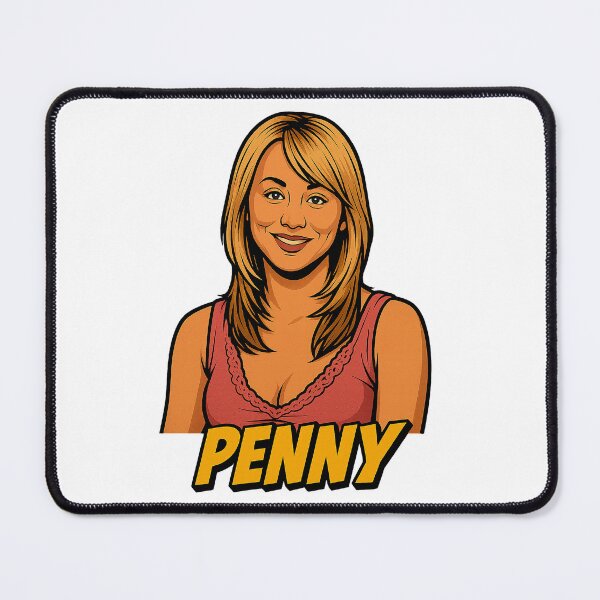 Item preview, The Big Bang Theory Penny designed and sold by StickerPOP-now.