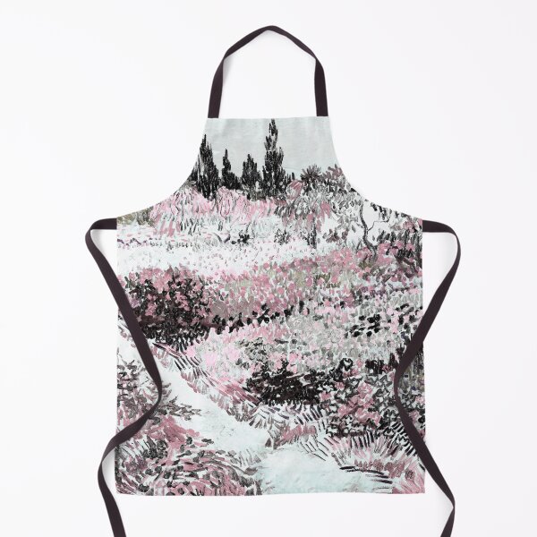 Item preview, Vincent Van Gogh : Garden at Arles Pink Lavender & Gray designed and sold by PureVintageLove.